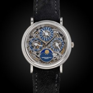 Vacheron Constantin 43032 Perpetual Calendar Skeleton Plat.